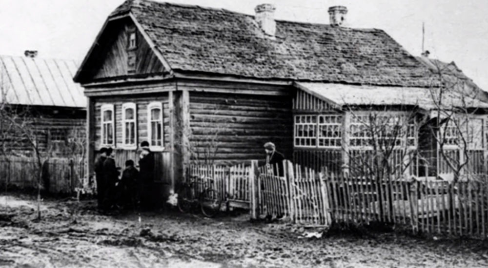 Дом в котором родился Юрий Гагарин деревня Клушино