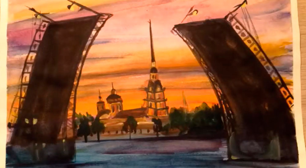 Шпиль Адмиралтейства — символ Санкт-Петербурга