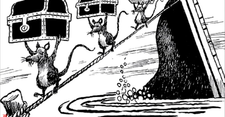 Почему крысы бегут с корабля